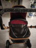 佳多美（jiaduomei）婴儿推车可坐可躺婴儿车轻便折叠新生儿减震高景观双向儿童手推车 贵族紫【标准版】 实拍图
