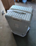 大嘴猴（Paul Frank）超大容量行李箱女拉链密码拉杆箱网红男轻音万向轮旅行箱学生皮箱 乳白色/加大加宽/抑菌款 30英寸 实拍图