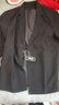 星禾莱雅痞dk休闲西服男单件上衣高级感韩版潮流宽松oversize小西装外套 黑色 2XL 135-150斤 实拍图