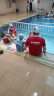361°儿童泳镜防水防雾高清男女儿童游泳装备潜水眼镜 蓝色 晒单实拍图