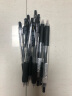 斑马牌（ZEBRA）JJ15 按动中性笔 0.5mm子弹头啫喱笔水笔 学生考试签字笔刷题笔办公用黑笔 黑色 10支装 实拍图