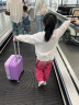 麦斯卡迪士尼联名儿童行李箱冰雪奇缘艾莎女童拉杆箱带锁旅行箱16英寸 晒单实拍图