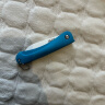 欧菲斯 水果刀折叠陶瓷刀免磨锋利削皮刀便携小刀具刀刃8CM 缤纷蓝 实拍图