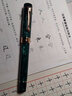 金豪（Jinhao） 钢笔世纪100系列18K镀金高端签字笔男士女士高档精致商务办公成人学生书法练字专用可换墨囊礼物 深海绿【礼盒装】+墨水 F：0.5mm 实拍图