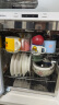 美的（Midea）消毒柜家用 厨房餐具碗柜碗筷茶杯消烘一体机 小型立式 婴儿奶瓶 77L三层 高温二星级 80G05 晒单实拍图