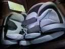 贝蒂乐汽车儿童安全座椅0-4-12岁宝宝车载安全椅可坐躺折叠便携增高垫 酷银黑 实拍图