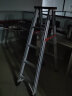 中创轻量专业家用人字梯加厚铝合金 三步梯凳0.8米 LHS-S-03 实拍图
