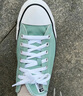 匡威（Converse）All Star夏季男女运动低帮帆布鞋豆沙绿绿色A06567C A06567C 44 实拍图