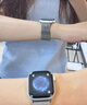 顺丰适用苹果手表iWatchS11apple米兰尼斯表带金属S9运动10/9/8se 官款银 适用iWatch S11/10【42mm】 实拍图