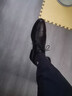 百丽父亲节礼物布洛克正装皮鞋男鞋增高大码德比鞋商务皮鞋10822CM8 黑色-内增高款21330 43 (265mm) 实拍图