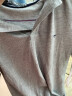 七匹狼短袖T恤男士翻领纯棉商务休闲纯色小狼标上衣 浅灰 165/84A/M 实拍图