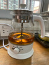 金灶（KAMJOVE） 养生壶煮茶器喷淋式煮茶炉白茶壶黑茶壶办公室家用蒸汽煮茶壶1L 白色 实拍图