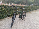 JEEP 吉普自行车折叠山地车前后双减震碟刹变速山地自行车-战神 战神LAND-心想事橙（可折叠+双减震） 24速26寸(适合身高1.6~1.80m） 实拍图