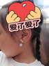 银瑜 蝴蝶结仿珍珠耳夹无耳洞女夏潮小众设计高级感耳夹女生日礼物 蝴蝶结耳夹【无耳洞】 实拍图