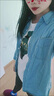 佐丹奴防晒衬衫女凉感莱赛尔天丝牛仔衣知识分子风衬衫女13344322 实拍图
