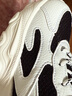 骆驼（CAMEL）运动老爹鞋女透气厚底潮休闲鞋子 K23S60L8016 白/黑 38 实拍图