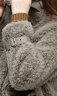ZXEGI 高档100%羊毛皮草女装羊羔毛冬装颗粒羊剪绒大衣短款海宁皮草 瑞木灰 S(90-100斤） 晒单实拍图
