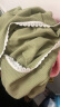 百图betu女装2024夏季新款T恤法式减龄蕾丝花边V领短袖T恤女2403T19 绿色 M 晒单实拍图