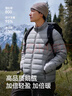 伯希和（Pelliot）轻薄排骨羽绒服女冬季800蓬鹅绒保暖外套男冲锋衣内胆12340822米S 实拍图