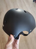 酷峰（kufun）轮滑头盔登山成人儿童男女安全帽溜冰旱冰鞋滑板自行电瓶车平衡车 黑S（头围49-53cm） 实拍图