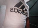阿迪达斯 （adidas）短袖男女款官方 新款运动服宽松圆领舒适透气休闲舒适T恤 时尚黑/小logo【夏日主推】 XS 实拍图