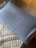 南极人（Nanjiren）枕头颈椎睡眠深度男士枕芯不塌陷不变形家用高枕真空一对枕头单个 针织棉热容枕-灰色LNQE 48x74cm【两只装枕芯+随机枕套】 实拍图