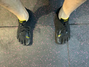 Vibram室内健身训练五指鞋男赤足轻便室外运动鞋健身训练休闲鞋五趾鞋 黑色 41 实拍图
