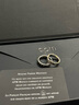 APM Monaco[周翊然同款]摩斯密码戒指925银简约对戒男生指环生日礼物送男友 银白色 54码 实拍图