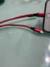CTDOCKING 一拖三充电数据线三合一USB苹果安卓typec充电线iPhone华为三星小米平板 一拖三充电线1.2米 中国红 实拍图