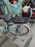 永久（FOREVER） 自行车后座椅山地车后座垫儿童座椅加厚舒适电动车通用后置座垫 靠背坐垫-黑色+后座脚踏板 实拍图