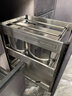 悍高（HIGOLD）拉篮厨房橱柜抽屉式铝合金双层加厚不锈钢碗篮内放碗筷碗架置物架 850柜 2层 梵幕系列 大容量收纳款 实拍图