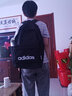 阿迪达斯（adidas）书包男包女包2026新款双肩包大学生电脑背包休闲书包大容量运动包 黑色/约27.5升/15.6寸 MISC 实拍图