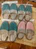 哲烨羊皮情侣室内棉拖鞋女冬季家用厚底居家拖鞋男家用地板保暖鞋冬天 湖蓝 37-38 (260mm) 实拍图