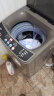 志高（CHIGO）全自动洗衣机8KG 大容量 智能波轮洗脱一体机 带风干 8公斤香槟金【蓝光洗护+智能风干+强动力电机】 实拍图