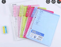 国誉(KOKUYO)进口B5笔记本子Campus便携轻薄Smart Ring活页本内含10张纸 黄绿 RU-SP700YG 实拍图