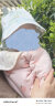乖奇熊婴幼儿纯棉帽子渔夫帽夏季薄款男女宝宝外出可爱透气防晒帽遮阳帽 白色/满天彩云 43CM（推荐3-6个月） 晒单实拍图