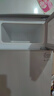 小黄鸭 218L 三门冰箱小型家用电冰箱三温区中门软冷冻 一级能效节能省电低音超薄 迷你宿舍租房 168L 上冷冻下冷藏【一级能效】银色 实拍图