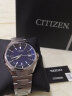 西铁城（CITIZEN） ATTESA系列光能电波简约商务超级钛男表 CB3010-57L深蓝 表芯H128 实拍图