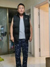 回力棉马甲男秋冬季保暖加厚外穿男士立领坎肩休闲棉服男装黑色XL 实拍图