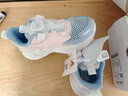 ABC KIDS童鞋女童鞋2025秋季新款儿童运动鞋秋款网面儿童鞋子旋转纽扣跑鞋 镂空单网夏款浅蓝粉 29 实拍图