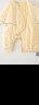 童泰秋冬0-6月婴儿衣服男女蝴蝶衣TS33D612-DS 黄色 59cm 实拍图