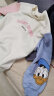 迪士尼（Disney）童装儿童女童卫衣圆领春装2024春季新款儿童洋气女宝宝春秋上衣 撞色米白-（女童） 130cm 实拍图