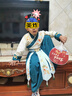 奥蒙威儿童汉服新款夏季男童国学服古代汉服学生古装弟子规演出服ST9013 云鹤九霄 120 晒单实拍图