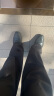 波图蕾斯(Poitulas)英伦男士商务休闲鞋正装皮鞋男系带耐磨 P9829 黑色 42 实拍图