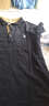 DESSO唐狮集团短袖T恤男夏季POLO衫男翻领上衣商务男修身休闲半袖体恤 黑橙 L（111斤-130斤） 实拍图