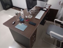 慕加办公桌椅组合老板桌台式电脑桌家用简约现代办公室员工位职员桌子 【单桌】原野橡木色120*60 晒单实拍图