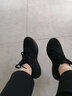 轩途诗女鞋新款女士运动鞋女夏透气网面跑鞋韩版软底健步鞋女休闲鞋女 216黑色 37 实拍图