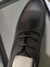 奥康皮鞋男内增高皮鞋男皮鞋秋冬款增高透气新款真皮男士商务正装 黑色/增高6厘米 39 实拍图