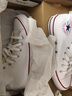 匡威（Converse）男鞋女鞋 ALL STAR系列经典帆布鞋休闲情侣休闲鞋学生板鞋 【厚底增高】中性低帮帆布鞋 A06557 39 实拍图