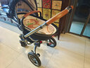 Silver CrossSurf婴儿车0-3岁可坐可躺轻便折叠双向童车高景观宝宝手推车 伦敦蓝（不带睡篮） 实拍图